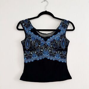 Adam Pour Eve Parisian boutique embroidered blouse